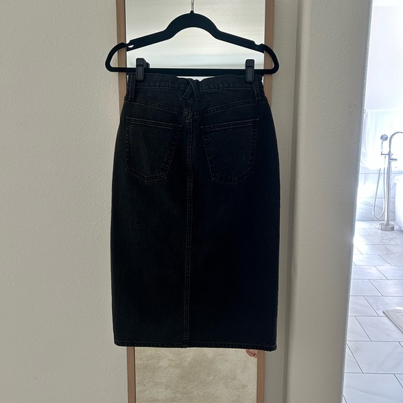 Universal Thread High Rise Denim Midi Skirt in 4 - Picture 6 of 6